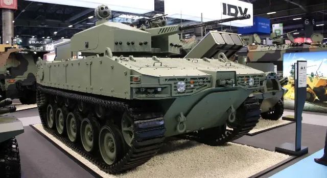 Xe tăng CL2X Hybrid. Ảnh: Army Recongniton