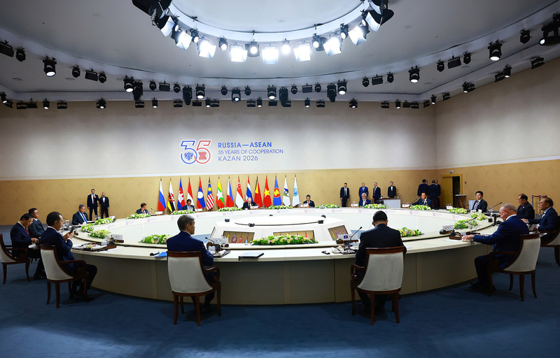 Các nước nhất trí tăng cường kết nối giữa ASEAN với Liên minh Kinh tế Á-Âu (EAEU) - Ảnh: VGP/Nhật Bắc