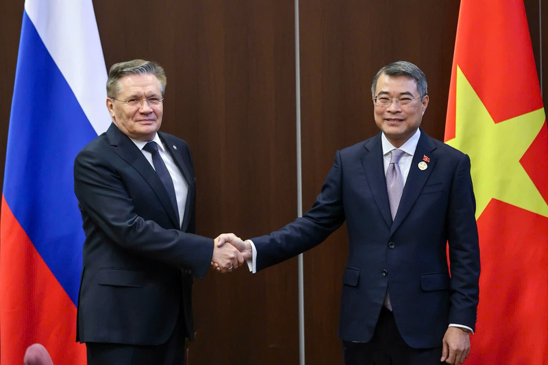 Thủ tướng Lê Minh Hưng tiếp ông Alexey Likhachev, Tổng Giám đốc Tập đoàn Năng lượng nguyên tử quốc gia Liên bang Nga (Rosatom).