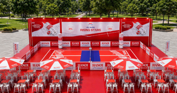 Trải nghiệm môn thể thao Pickleball đầy phong cách. Ảnh: HABECO
