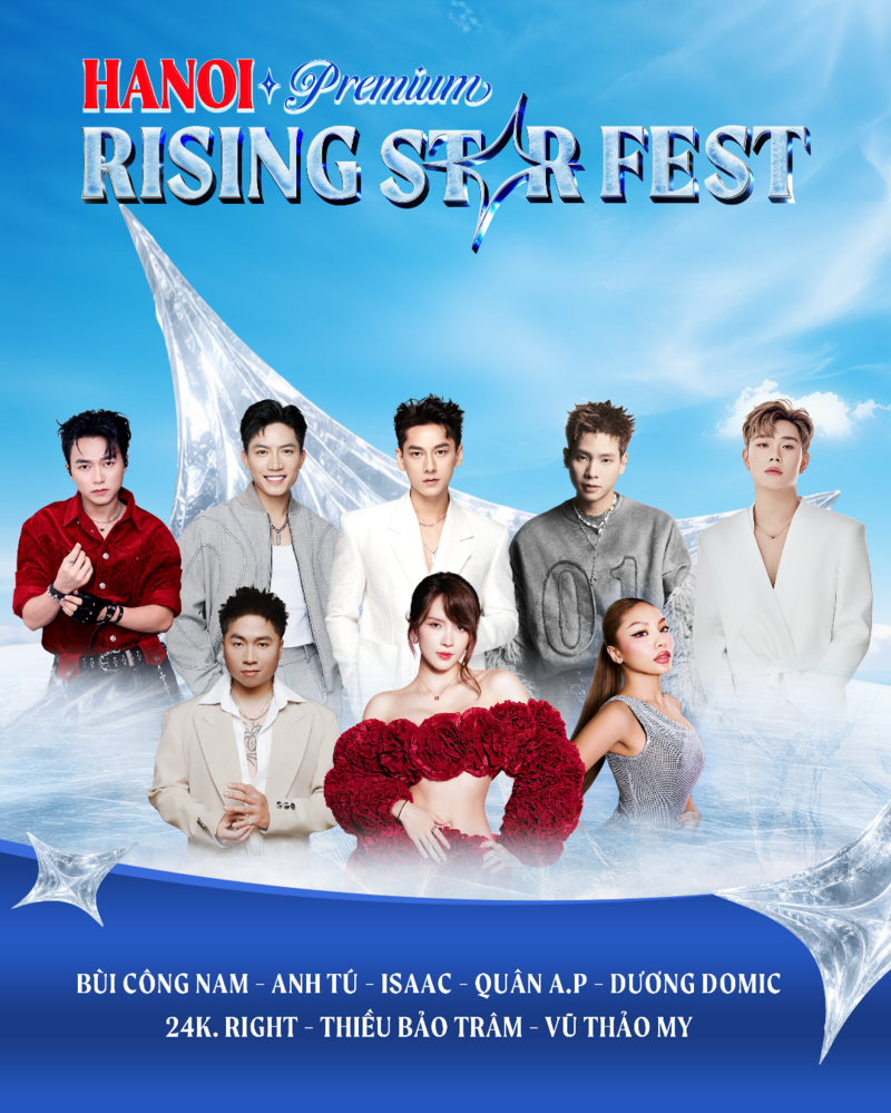 Đêm nhạc Hanoi Premium Show 2026. Ảnh: HABECO