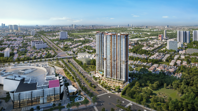 Dự án Ambience nổi bật với vị trí đắc địa trên đại lộ Võ Nguyên Giáp