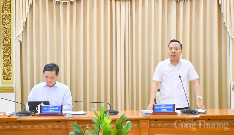 Thứ trưởng Nguyễn Hoàng Long: Tuyệt đối không để TP. Hồ Chí Minh thiếu điện trong bất kỳ tình huống nào. Ảnh: Thanh Minh.