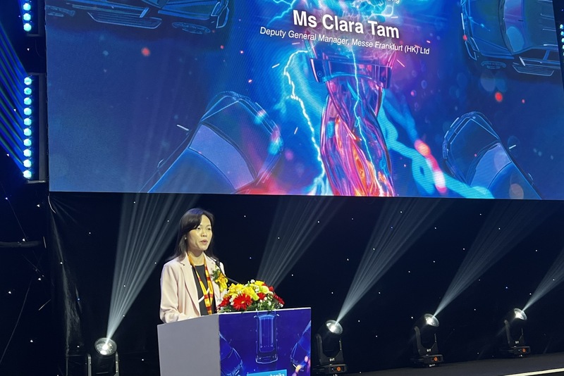 Bà Clara Tam, Phó Tổng giám đốc Công ty TNHH Messe Frankfurt (HK) Ltd. Ảnh Phương Hoa