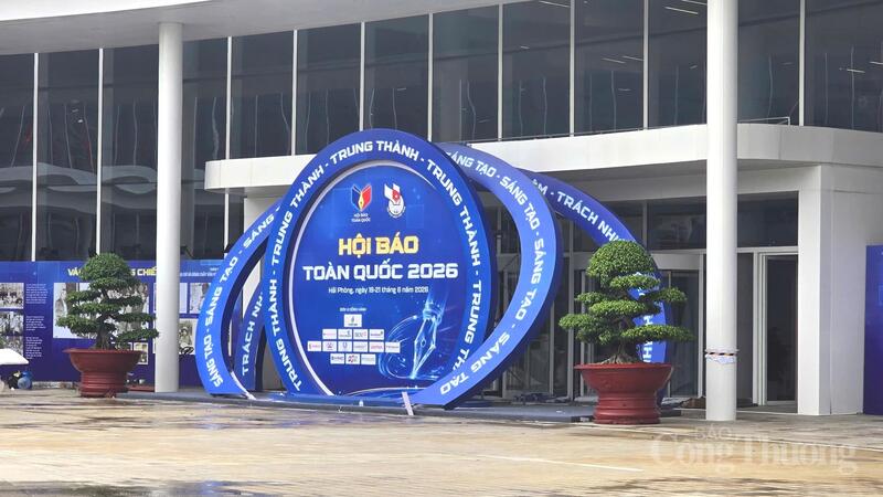 Hội Báo toàn quốc 2026 chính thức diễn ra vào ngày 19/6 tại TP. Hải Phòng.