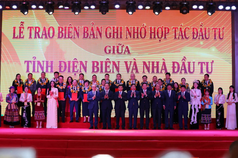Tại Hội nghị Xúc tiến Đầu tư tỉnh Điện Biên năm 2026
