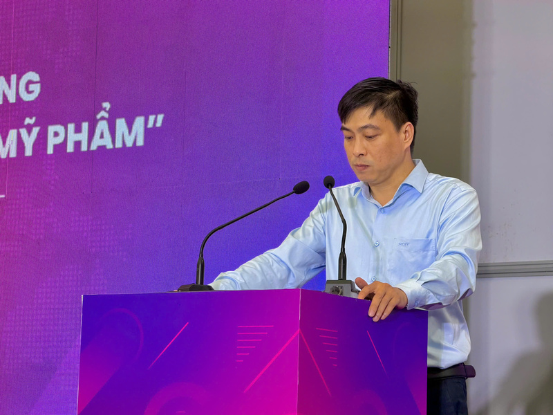Ông Bùi Nguyễn Anh Tuấn - Phó Cục trưởng Cục Quản lý và Phát triển thị trường trong nước. Ảnh: Ngọc Hoa