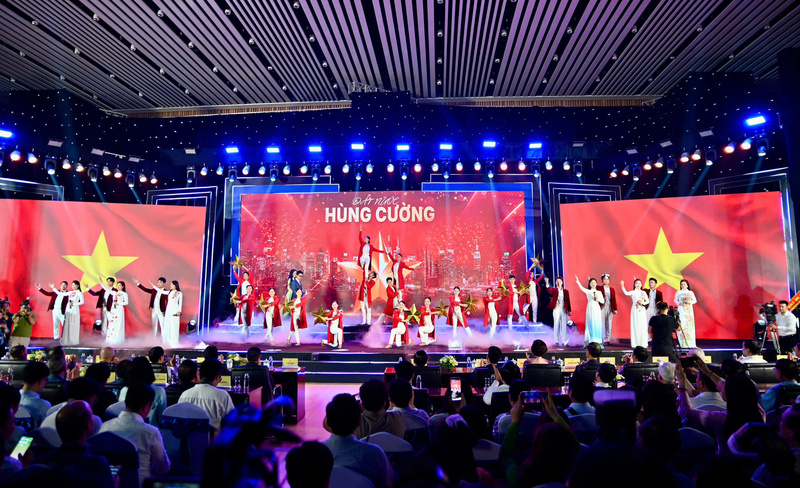 Hội Báo toàn quốc năm 2026 với chủ đề "Báo chí Việt Nam - Trung thành, Sáng tạo, Trách nhiệm trong kỷ nguyên mới" đã chính thức được khai mạc. Ảnh: Nam Nguyễn