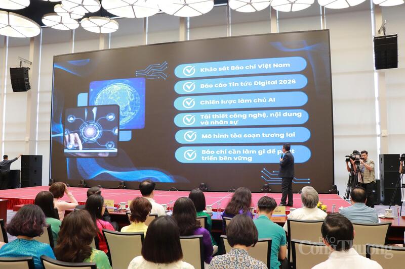 Diễn đàn Báo chí toàn quốc lần thứ III - 2026. Ảnh: Thanh Tuấn