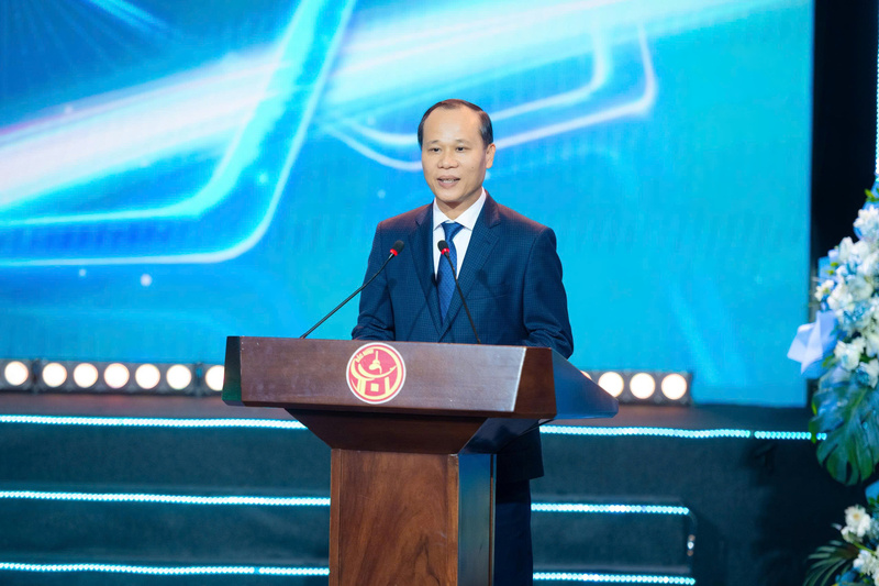 Ông Mai Sơn - Phó Chủ tịch Thường trực UBND tỉnh Bắc Ninh phát biểu tại diễn đàn