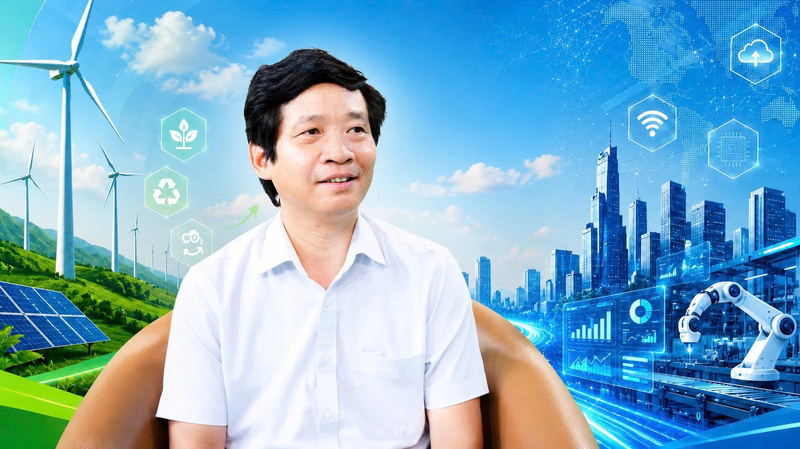 PGS.TS Trịnh Trọng Chưởng, Trưởng ban Khoa học công nghệ và đổi mới sáng tạo, Đại học Công nghiệp Hà Nội (HaUI). Ảnh: Quốc Chuyển