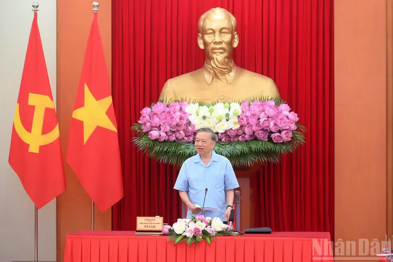 Tổng Bí thư, Chủ tịch nước Tô Lâm. Ảnh: Đăng Khoa
