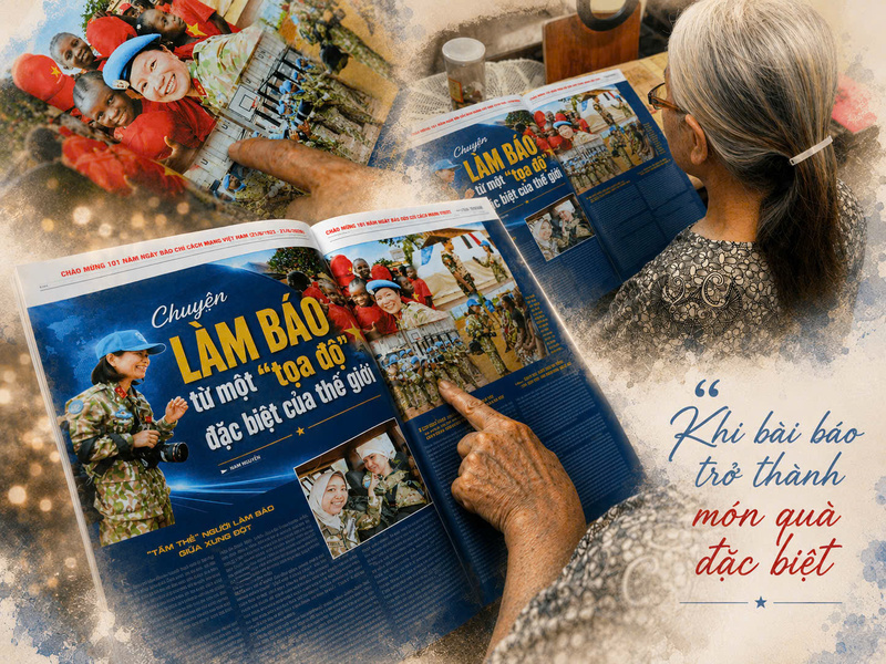 Khi bài báo trở thành những 'món quà' đặc biệt - 2