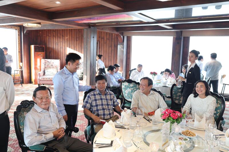 Các đại biểu tham dự buổi gặp mặt báo chí tại TP. Hồ Chí Minh.