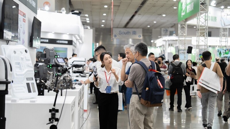 Intelligent Asia là một trong những triển lãm công nghệ cao uy tín hàng đầu Đài Loan, với lịch sử phát triển gần 40 năm. Ảnh Hải Yến