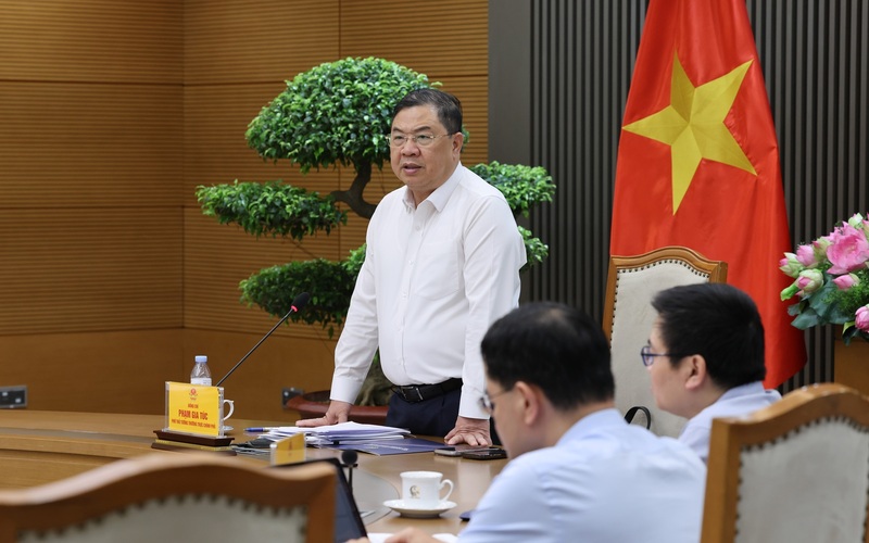 Phó Thủ tướng Thường trực Phạm Gia Túc nhấn mạnh, chất lượng và kết quả thực hiện nhiệm vụ theo Kết luận số 18/KL-TW phải bám sát yêu cầu của Trung ương - Ảnh: VGP/Phương Nguyên