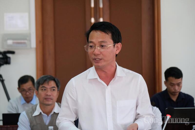 Ông Nguyễn Bá Út, Giám đốc Sở Công Thương tỉnh Lâm Đồng. Ảnh: Lê Sơn