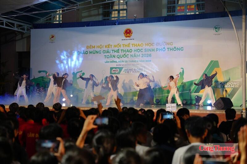 Hình ảnh chào mừng Giải Thể thao học sinh phổ thông toàn quốc 2026. Ảnh: DN