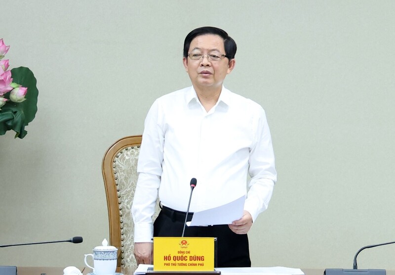 Phó Thủ tướng yêu cầu Bộ KH&CN làm rõ hơn các mục tiêu, kết quả đầu ra cụ thể, xác định lộ trình triển khai phù hợp theo từng giai đoạn - Ảnh: VGP/Gia Huy