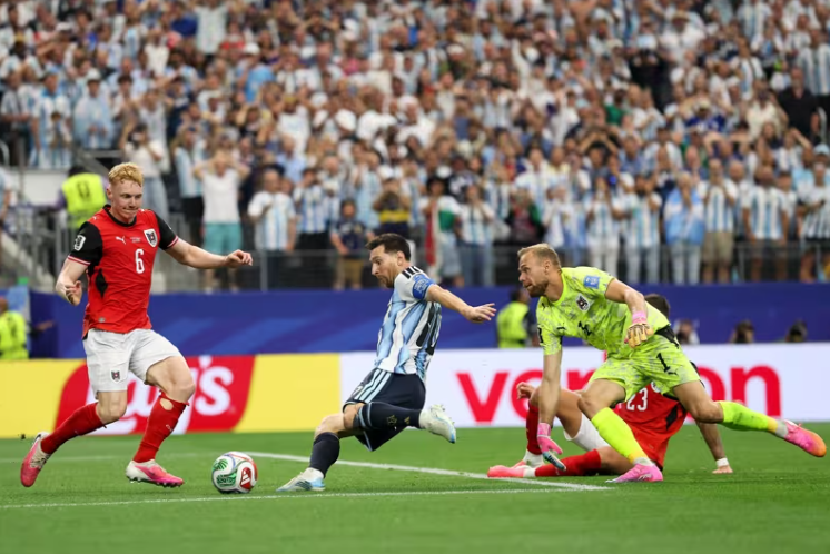 Argentina đang thi đấu theo nhịp điệu của Messi tại World Cup 2026. Ảnh: FIFA.