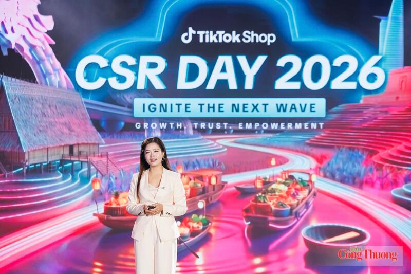 Bà Trần Thị Tân, Giám đốc Trách nhiệm xã hội TikTok Shop Việt Nam