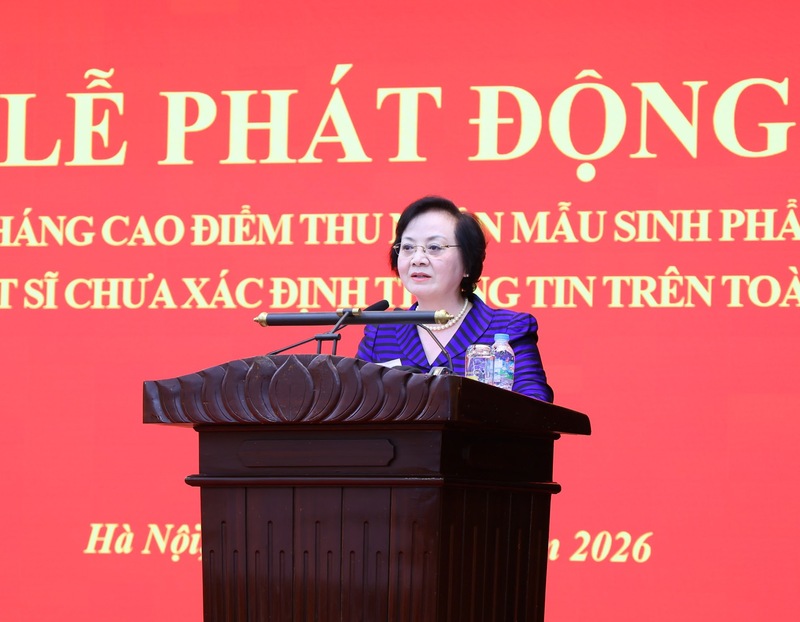 Phó Thủ tướng Phạm Thị Thanh Trà phát biểu tại Lễ Phát động - Ảnh: VGP/Thu Giang