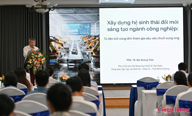PGS.TS. Bùi Quang Tuấn - Phó Chủ tịch Hội Khoa học Kinh tế Việt Nam, Tổng Biên tập Tạp chí Kinh tế - châu Á – Thái Bình Dương. Ảnh: Nam Nguyễn