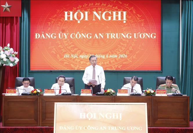 Tổng Bí thư, Chủ tịch nước Tô Lâm phát biểu .Ảnh: Thống Nhất/TTXVN