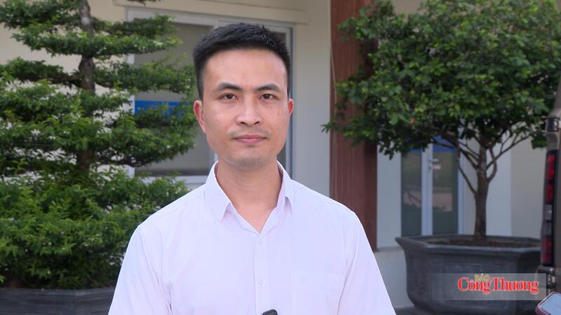 Ông Hoàng Mạnh Cầm - Chánh Văn phòng HĐQT Tập đoàn Dệt may Việt Nam. Ảnh: Trường Giang