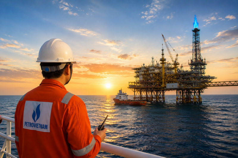 Cần có cơ chế tài chính đặc thù để Petrovietnam chủ động hơn trong đầu tư các dự án quy mô lớn. Ảnh: Petrovietnam