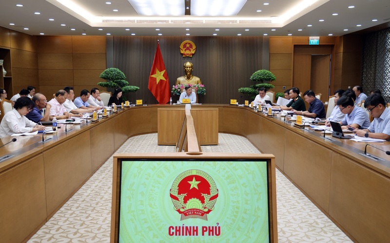 Toàn cảnh buổi làm việc. Ảnh: VGP