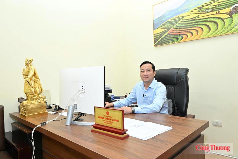Ông Vương Thành Chung, Phó Cục trưởng Cục Hóa chất, Bộ Công Thương. Ảnh: Cấn Dũng