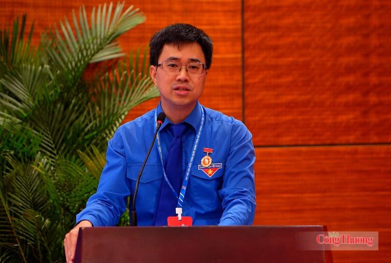 Anh Bùi Hoàng Tùng - Ủy viên Ban Chấp hành Trung ương Đoàn, Bí thư Đoàn TNCS Hồ Chí Minh Chính phủ - Ảnh: Thái Mạnh