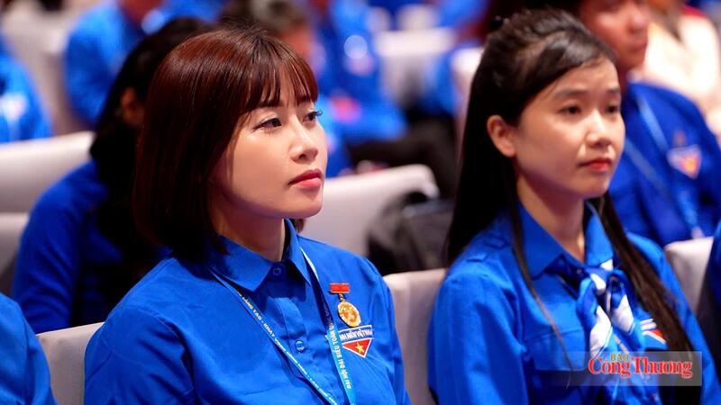 Chị Nguyễn Ngọc Tâm - Ủy viên Ban Chấp hành Đoàn TNCS Hồ Chí Minh Chính phủ, Bí thư Đoàn TNCS Hồ Chí Minh Bộ Công Thương - Ảnh: Thái Mạnh