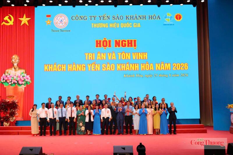 Công ty Yến sào Khánh Hòa tổ chức Hội nghị Khách hàng Yến sào Khánh Hòa năm 2026.