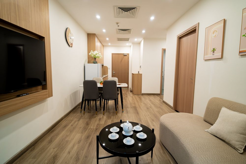 Căn hộ Happy Home Tràng Cát được thiết kế hiện đại, tiêu chuẩn bàn giao vượt trội trong phân khúc nhà ở xã hội
