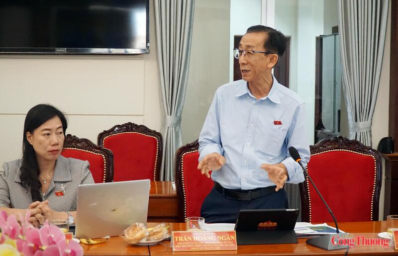 Đại biểu Quốc hội, PGS.TS Trần Hoàng Ngân kiến nghị Luật cần tiếp thu tối đa các đề xuất xác đáng từ thực tiễn doanh nghiệp.