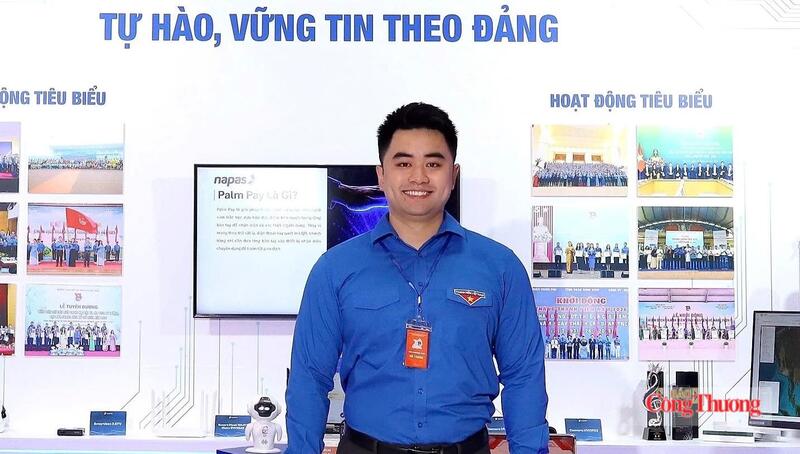 Anh Nguyễn Quốc Khánh - Phó Bí thư chuyên trách Đoàn Thanh niên Bộ Công Thương.