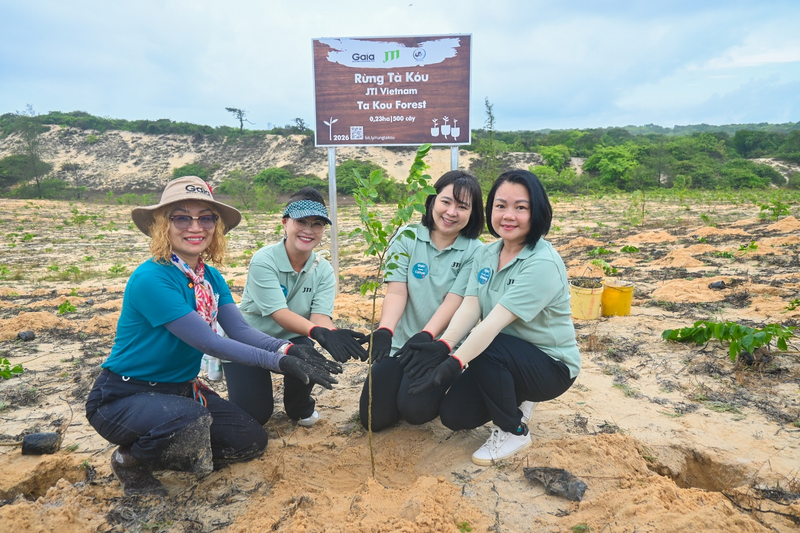 Hành trình đồng hành cùng Gaia là một phần trong chiến lược của JTI nhằm thực hiện trách nhiệm xã hội và hiện thực hóa mục tiêu phát triển bền vững