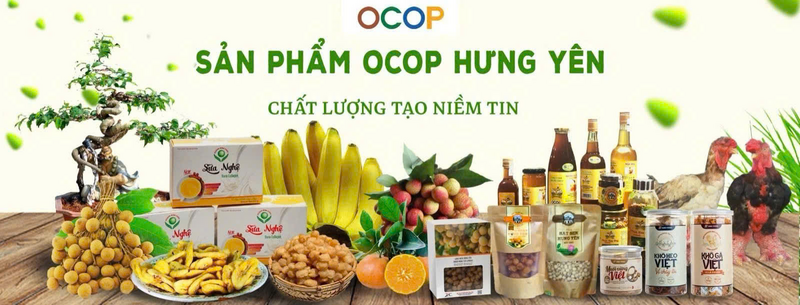 Các sản phẩm OCOP tỉnh Hưng Yên ngày càng đa dạng, đặc sắc (Ảnh: Sở NN và MT tỉnh Hưng Yên)