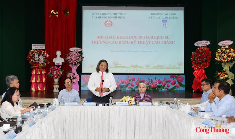 Ông Nguyễn Minh Nhựt, Phó Giám đốc Sở Văn hóa và Thể thao TP. Hồ Chí Minh. Ảnh: Thanh Minh.