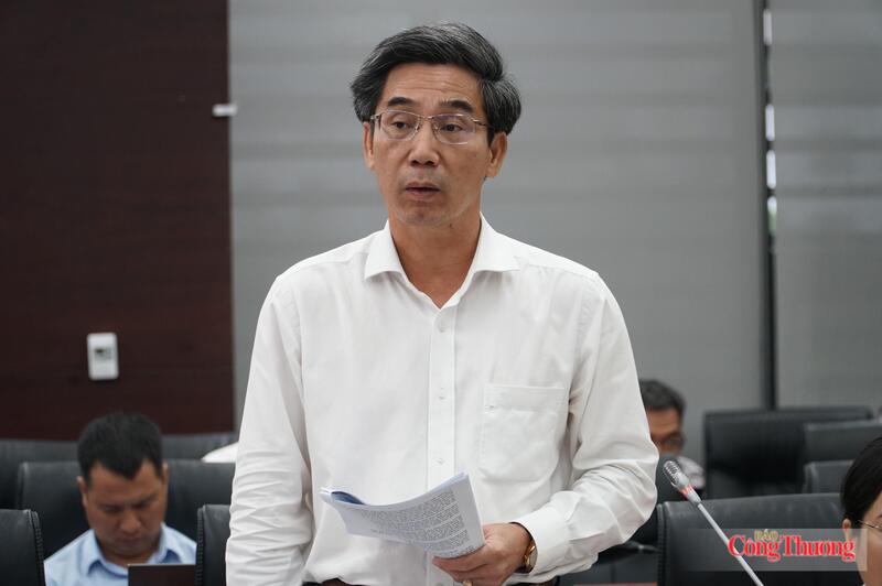 Phó Chủ tịch UBND TP. Đà Nẵng Trần Chí Cường phát biểu tại buổi làm việc.