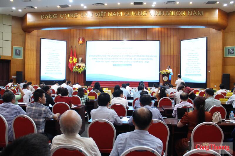 Hội thảo tổng kết Chương trình hỗ trợ ứng dụng, chuyển giao tiến bộ khoa học và công nghệ thúc đẩy phát triển kinh tế - xã hội nông thôn, miền núi, vùng dân tộc thiểu số giai đoạn 2016-2025