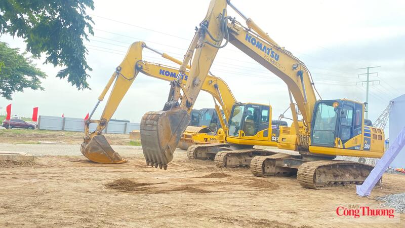 Lễ khởi công Dự án đầu tư xây dựng Khu chức năng dịch vụ thuộc Khu công nghiệp Đại An mở rộng.