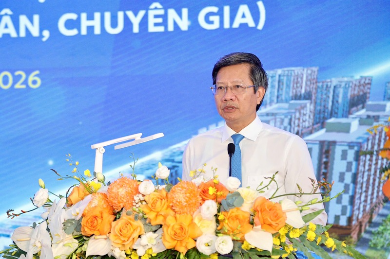 Phó Chủ tịch Thường trực UBND TP. Hải Phòng Lê Anh Quân phát biểu tại sự kiện. Ảnh: Việt Cường
