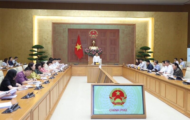 Toàn cảnh cuộc họp. Ảnh: VGP/Đức Tuân
