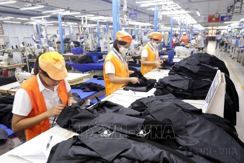 Mặt hàng dệt may của Việt Nam. Ảnh minh họa: Anh Tuấn/ TTXVN