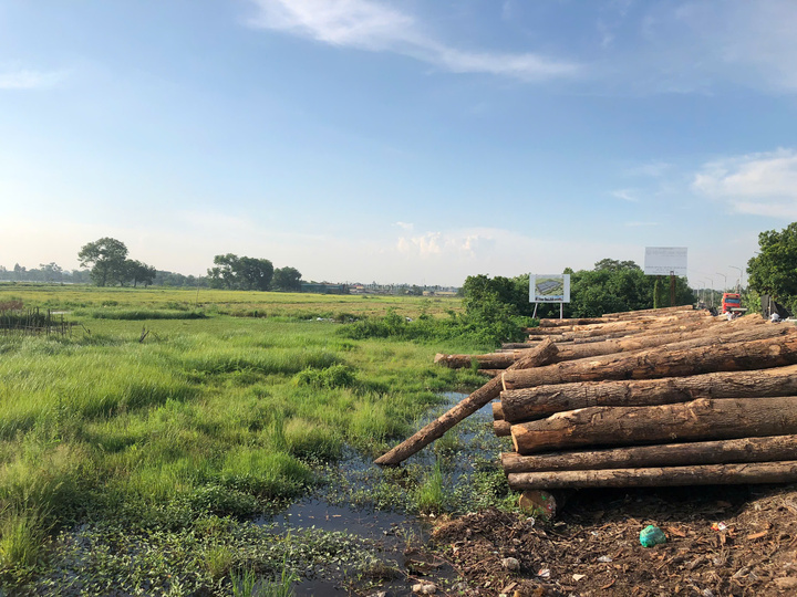 Khu vực triển khai Cụm công nghiệp Hữu Bằng