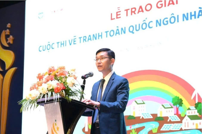 Nhà báo Bùi Văn Khương - Tổng Biên tập Tạp chí Trẻ em Việt Nam. Ảnh: PH