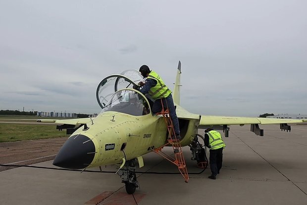 Nguyên mẫu Yak-130M. Ảnh: TASS